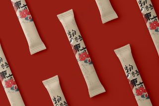 国潮文创包装袋 零食塑料袋 品牌VI样机