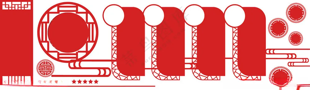 党建文化墙企业文化墙党建展板