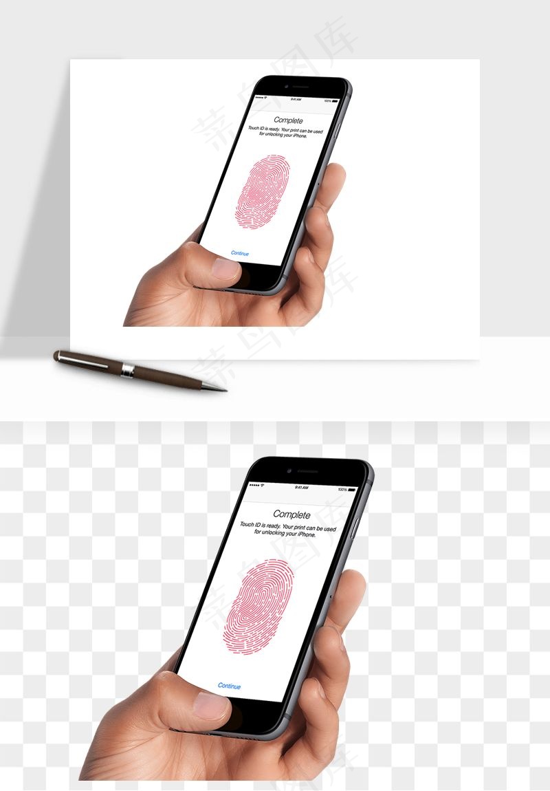 手拿手机素材png免抠