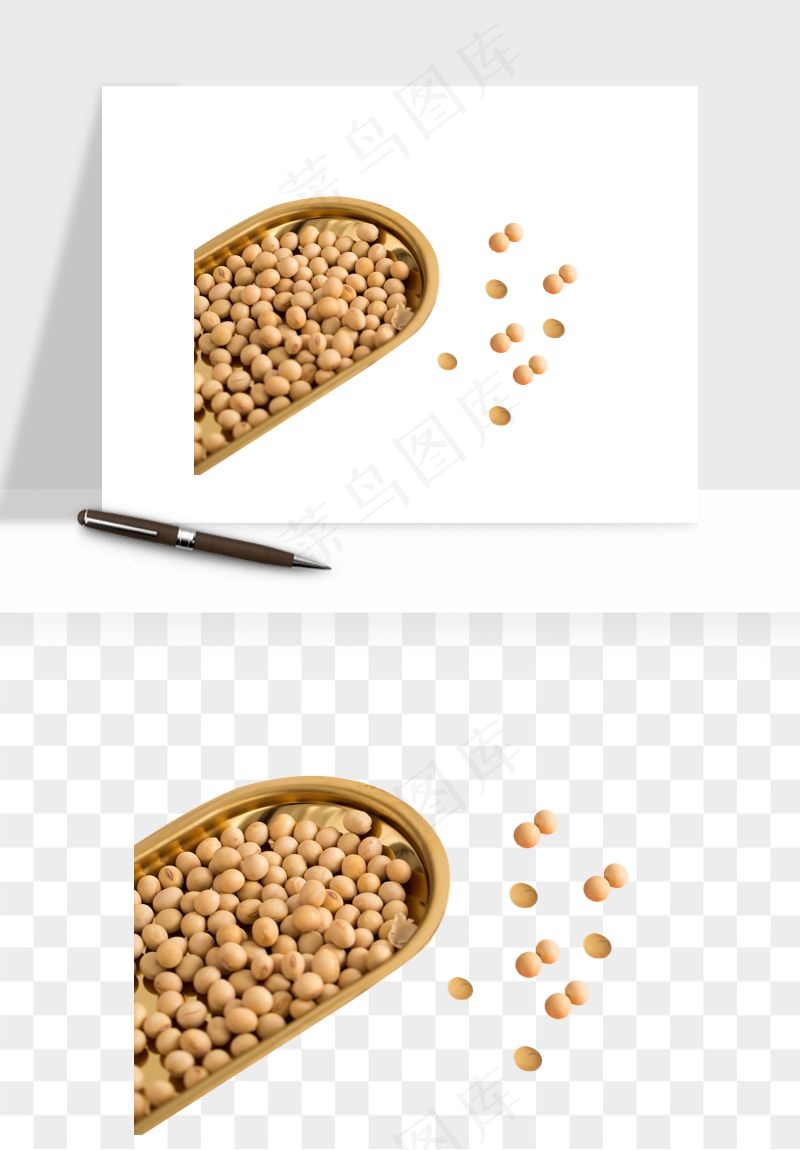 五谷粮食大豆png免抠图