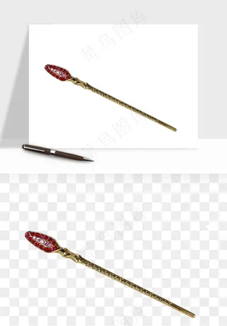 古风发簪头饰配饰png免抠