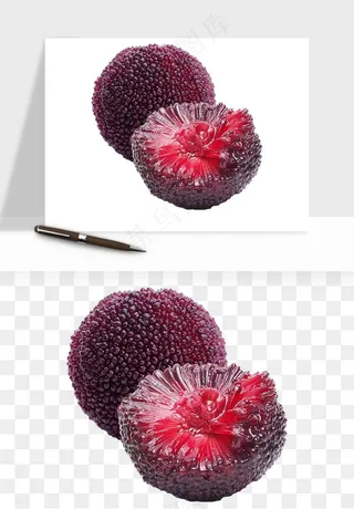 杨梅采摘水果png免抠