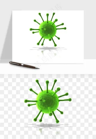 病毒细菌癌细胞png免抠