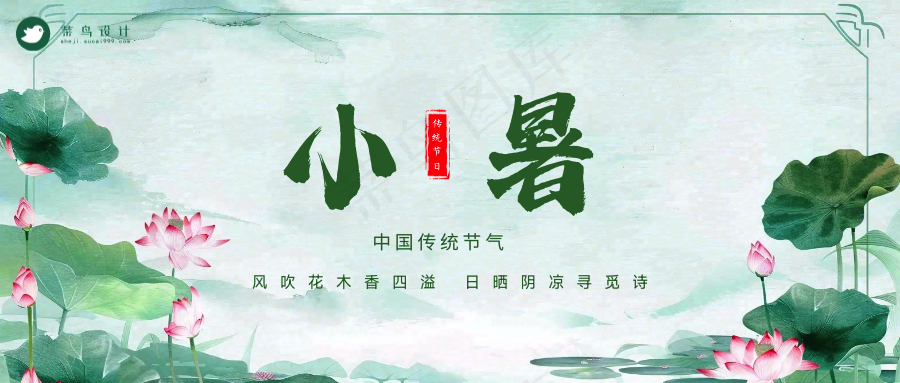 小暑公众号首图