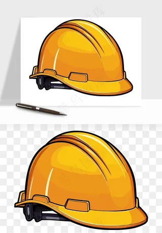 安全帽png免抠