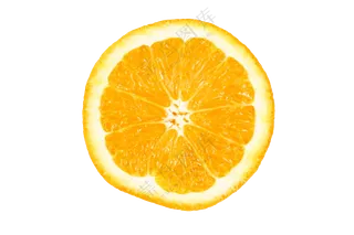 橙子切片果肉饱满橙色免扣素材