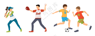 运动类卡通素材 (2)