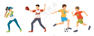运动类卡通素材 (2)