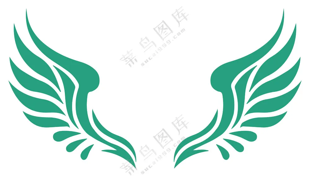 翅膀矢量图形