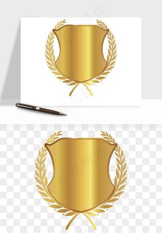 盾牌护盾认证品质徽章png免抠