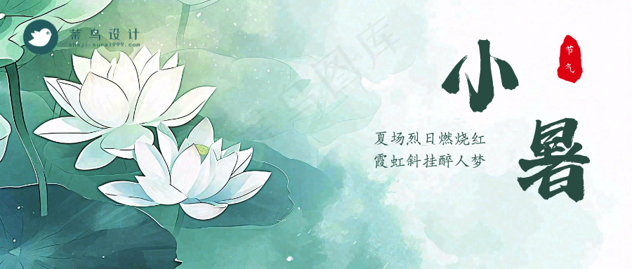 小暑公众号首图