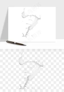 飞溅的牛奶牛奶杯元素png免抠 飞溅的牛奶牛奶杯元素png免抠