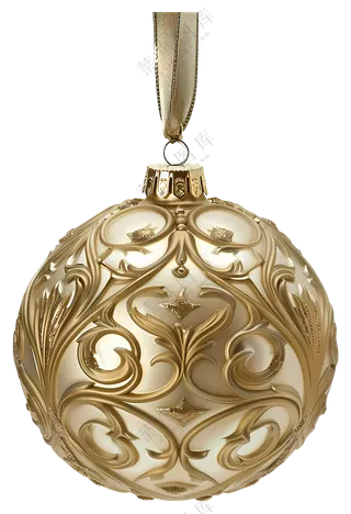 圣诞金色球