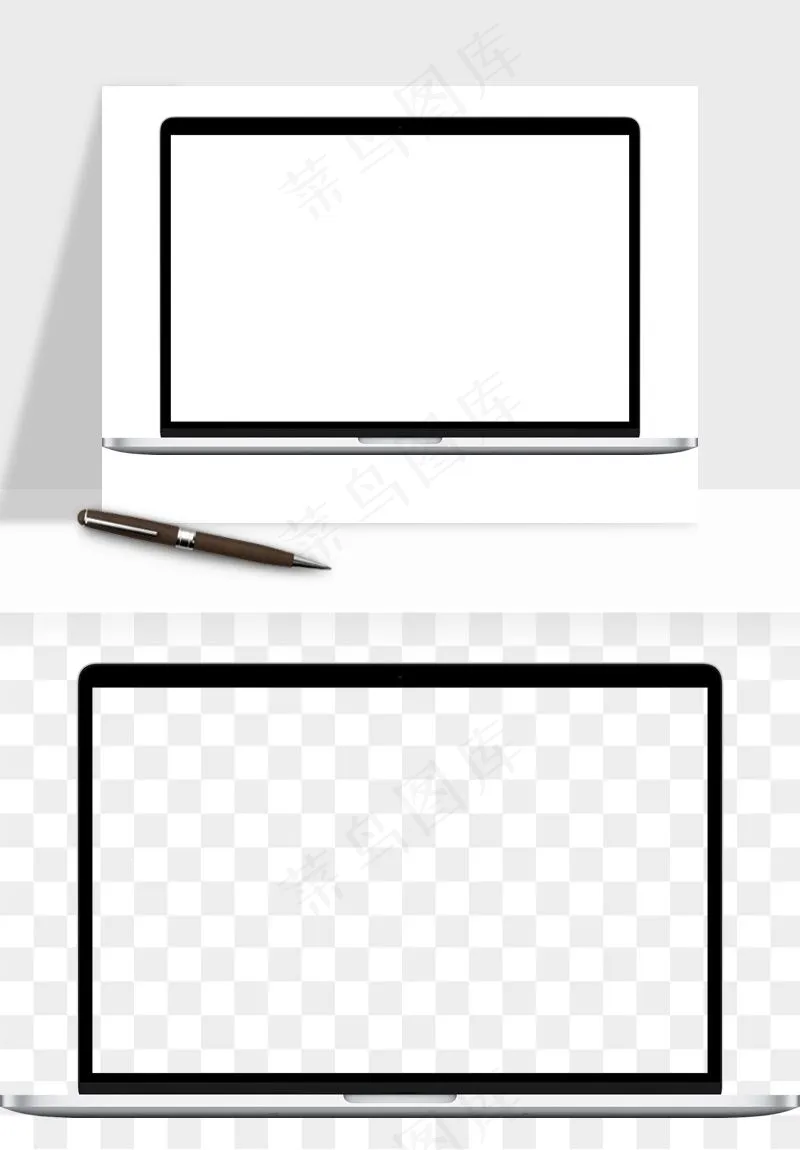 电脑笔记本平板png免抠