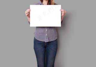 手举广告招贴海报-161