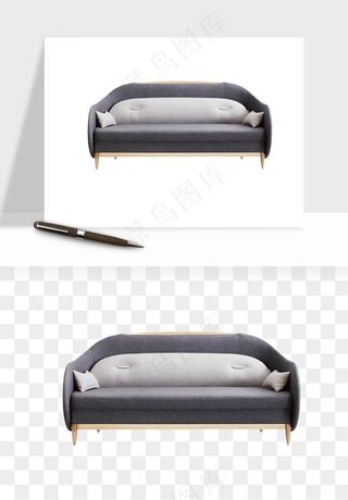 现代沙发家具png免抠