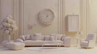 家装家居设计简约风室内装修摄影图