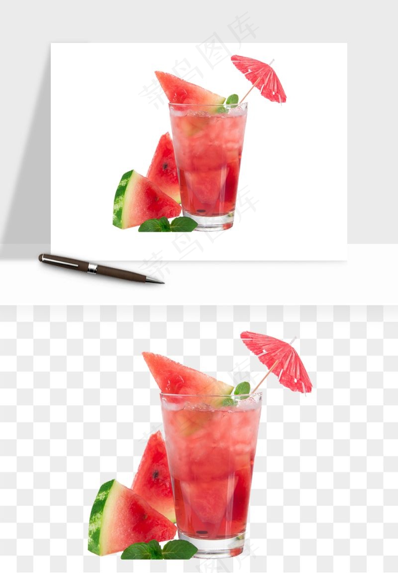 冷饮品果汁饮料png免抠图
