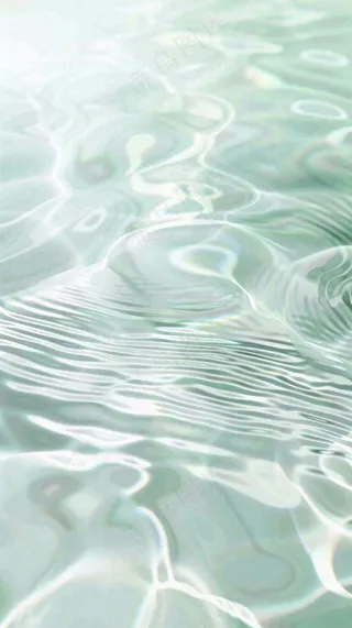 美妆护肤3d展台清新背景