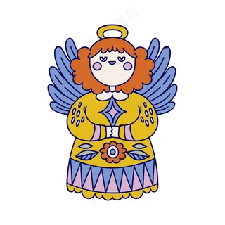 天使2 民族风装饰小元素