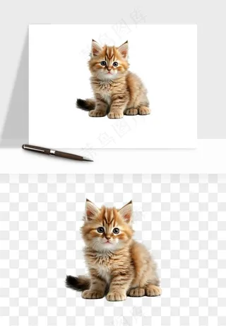 猫咪喵星人狗狗宠物元素png免抠