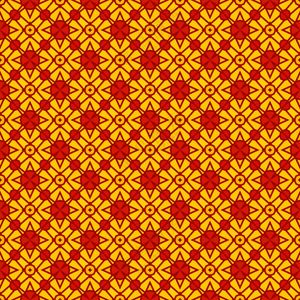 复古几何花纹无缝图案