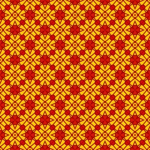 复古几何花纹无缝图案