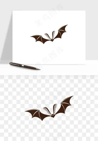 卡通蝙蝠png免抠