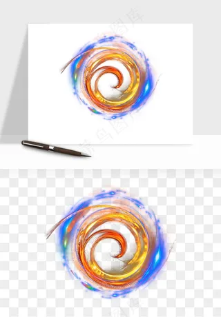 光环光效光圈png免抠