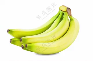 黄香蕉水果成熟摄影图
