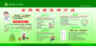 全民健康生活方式PSD分层素材100DPI