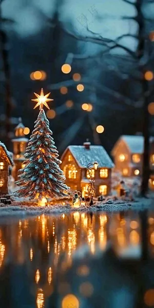 平安夜圣诞节背景