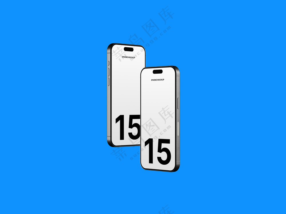 iPhone 15 Pro Max 模型样机