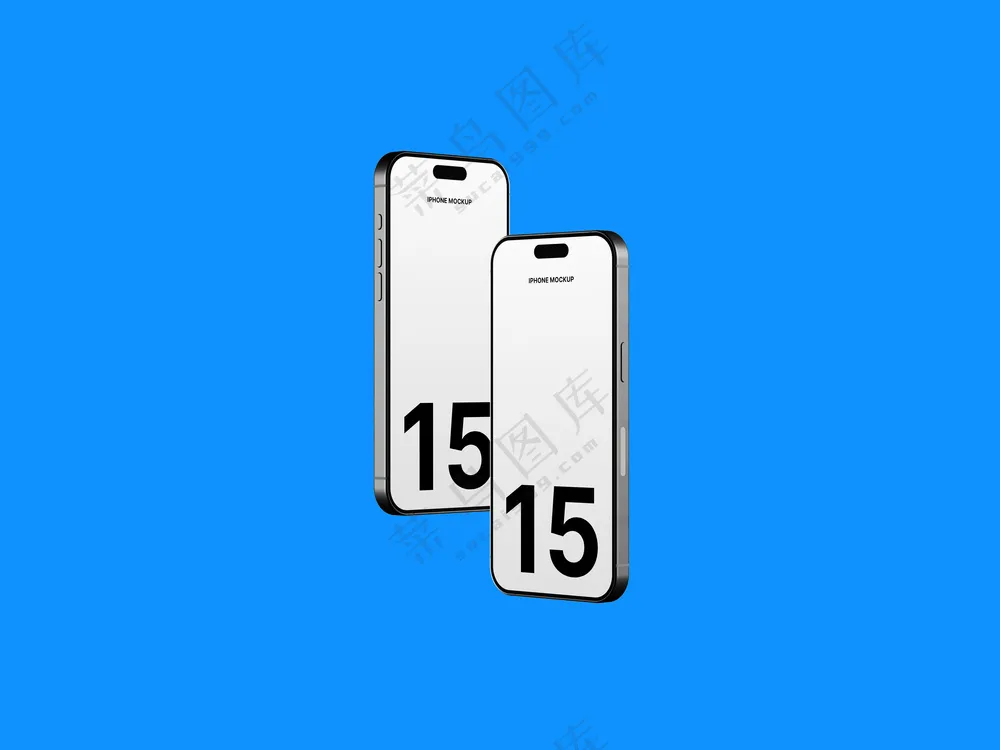 iPhone 15 Pro Max 模型样机