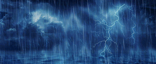 暴雨预警暴雪预警通知公告背景