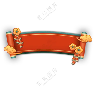 国潮中式标题边框