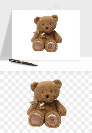 泰迪熊玩具熊png免抠
