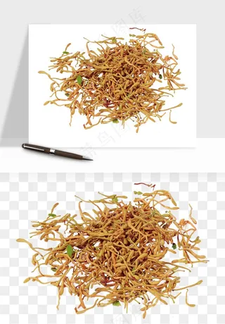 中药养生药材png免抠