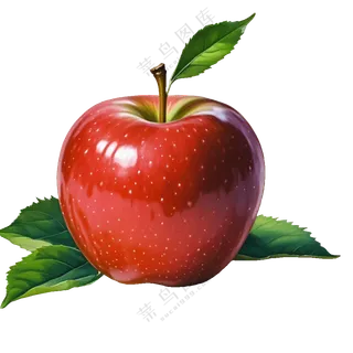 圣诞大苹果素材