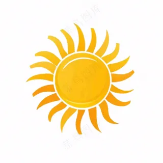 太阳天气卡通免抠