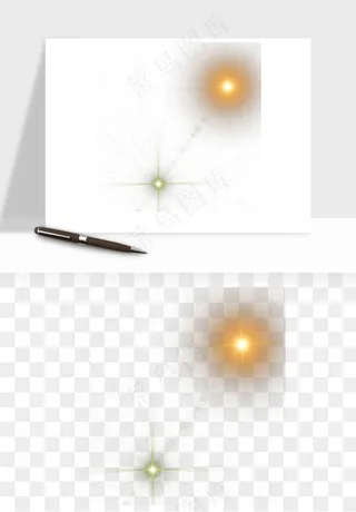 光晕光圈阳光太阳光效png免抠