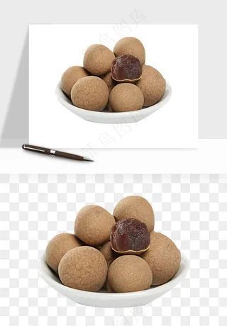 龙眼桂圆水果png免抠