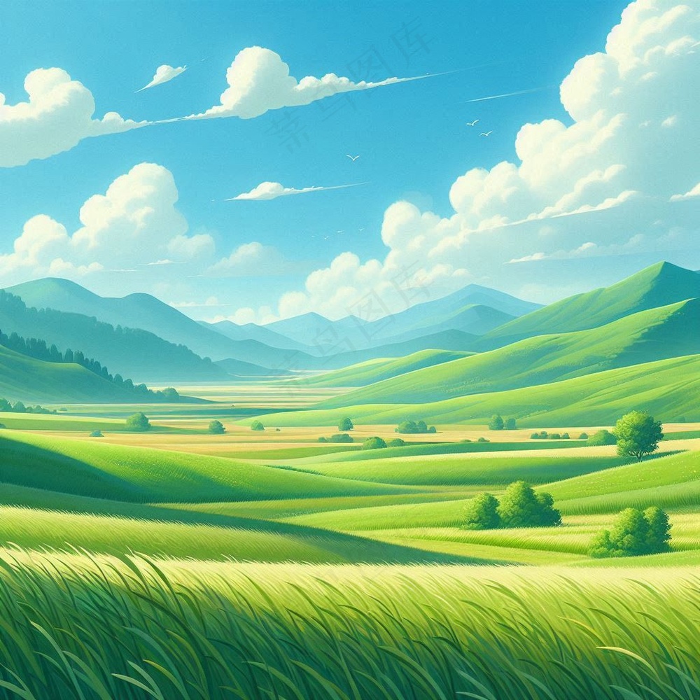 草原高清背景