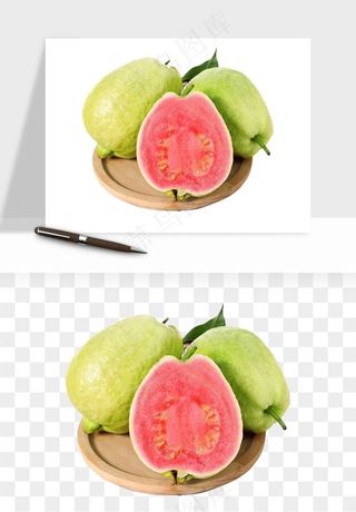 番石榴芭乐水果png免抠