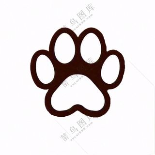 宠物脚印猫狗免抠