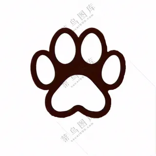 宠物脚印猫狗免抠
