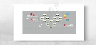 爱心照片造型墙照片造型墙广告设计