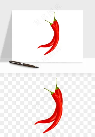 红辣椒尖椒png免抠