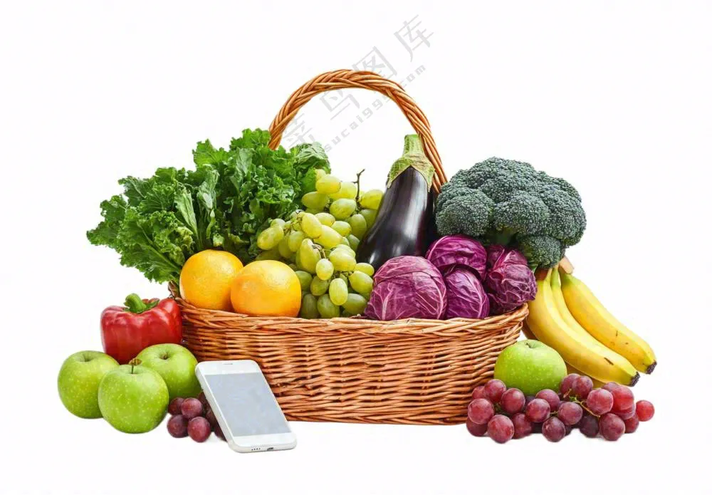 新鲜蔬菜水果生鲜摄影免抠