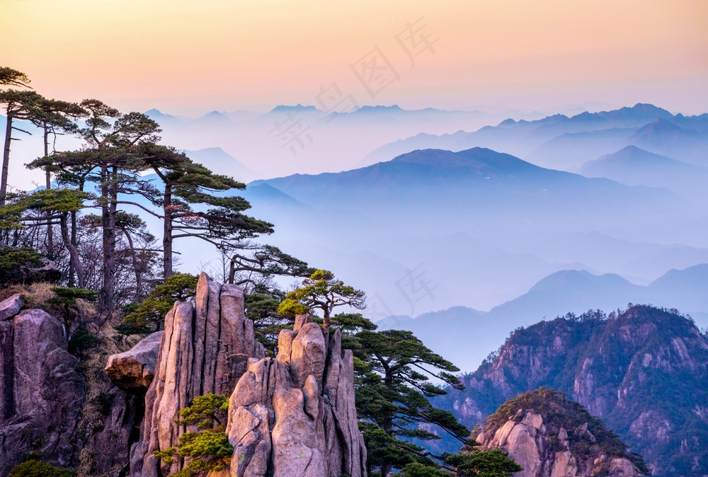 黄山风景图片